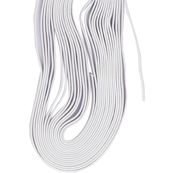 Korbond Resår Vit 6mm x 3m