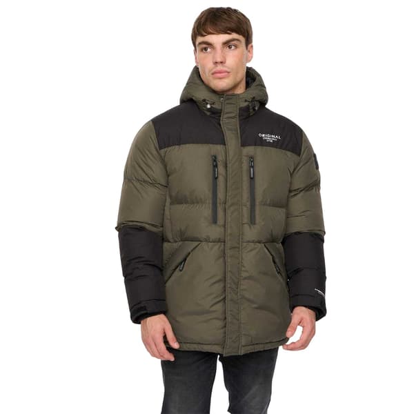 Crosshatch Herr Polyester Puffjacka
