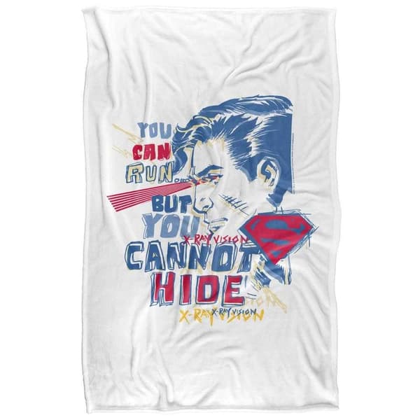 Superman Cannot Hide Xray Vision Blanket