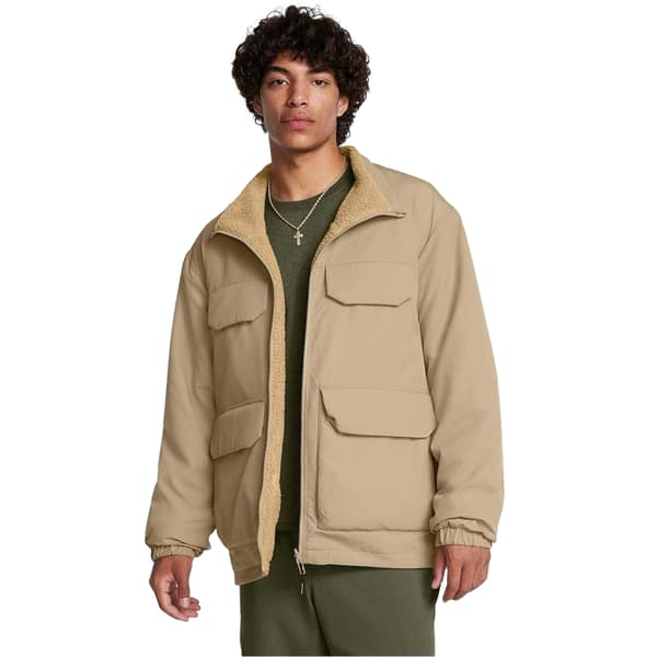Under Armour Mens Chest Pocket Relaxed Fit Soft Shell Jacket