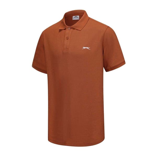 Slazenger Herr Broderad Logotyp Pikétröja