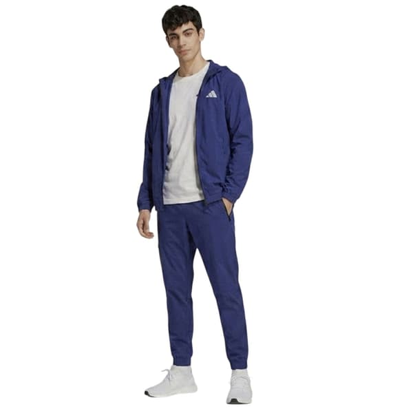 Adidas Herr Polyester Hooded Slim Track Jacket