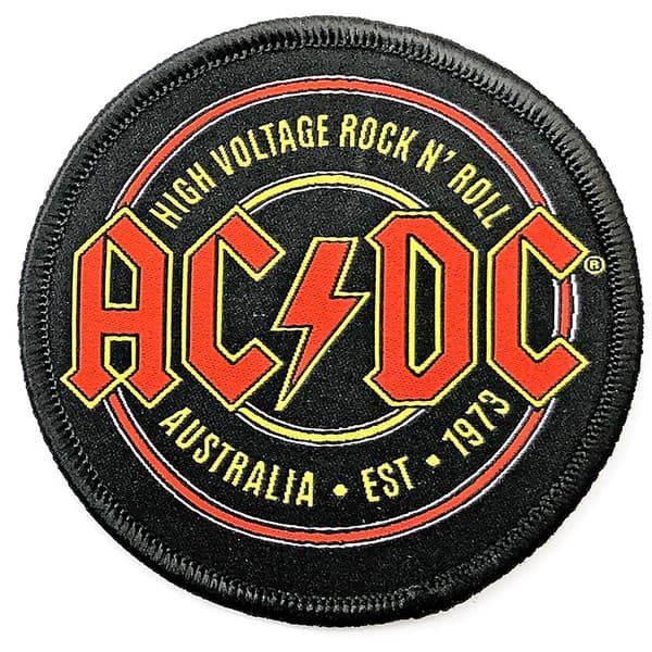 AC/DC Est. 1973 Iron On Patch
