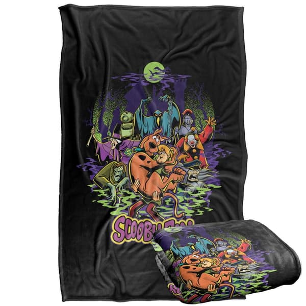 Scooby Doo Monsters Blanket