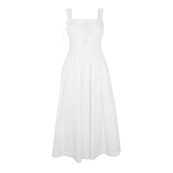 Jack Wills Dam A-linje Midi Klänning