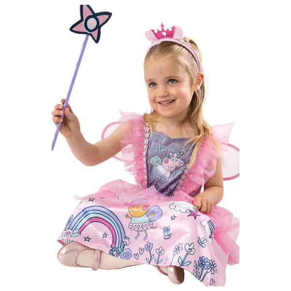 Peppa Pig Flickvän Sagoprinsessdräkt