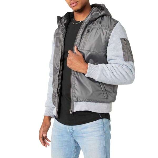 Fabric Mens Fleece Lined Jacket