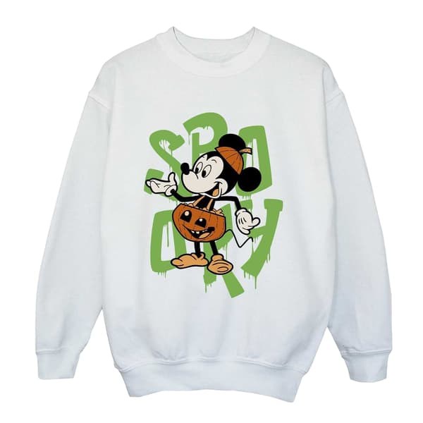 Mickey Mouse Boys Spooky Sweatshirt