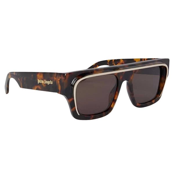 Palm Angels Mens Salton Rectangle Sunglasses