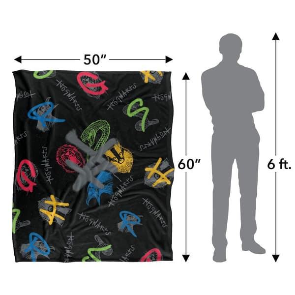 Harry Potter Repeat Print Blanket