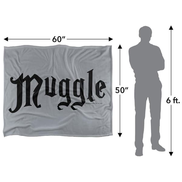 Harry Potter Muggle Soft Touch Blanket