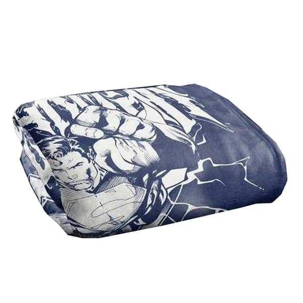 Superman Flying Soft Touch Blanket