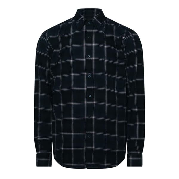 Boss Mens Rickert Checked Button-Down Long-Sleeved Shirt