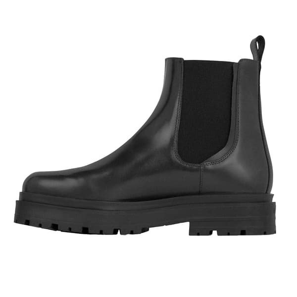 Represent Mens Leather Platform Chelsea Boots