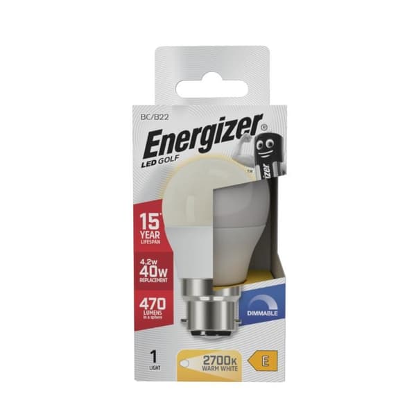 Energizer B22 LED-golfpolttimo