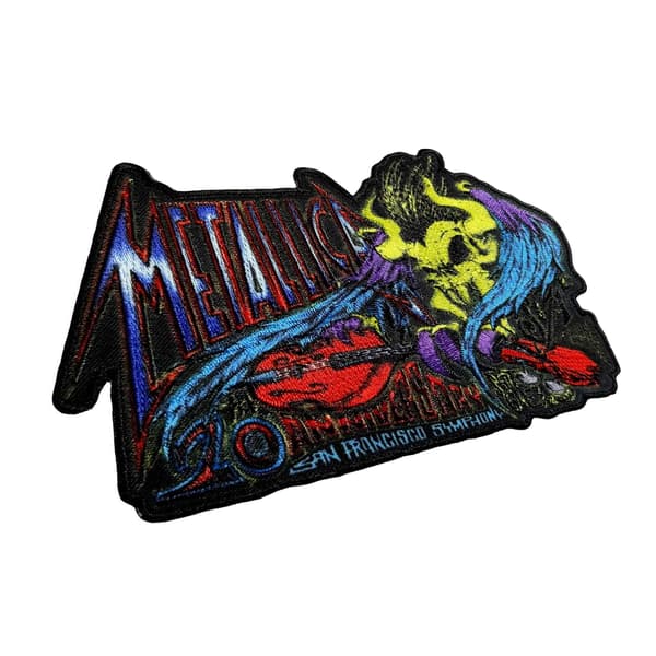 Metallica Fillmore S & M Poster Woven Patch