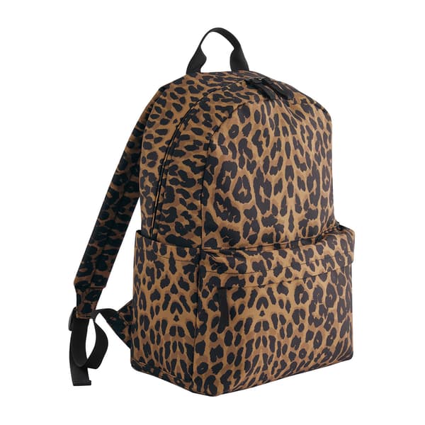 Bagbase Leopardikuvioinen Reppu