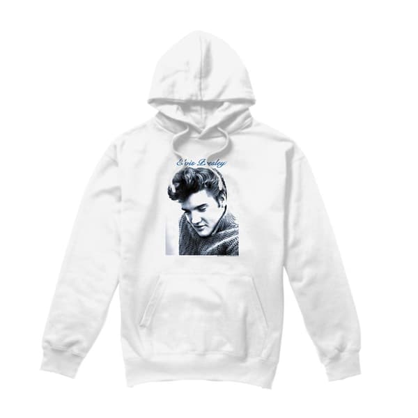 Elvis Presley Unisex Vuxen Script & Tröja Hoodie