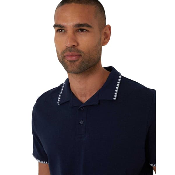 Threadbare Herr Arnwick Kortärmad Pikétröja