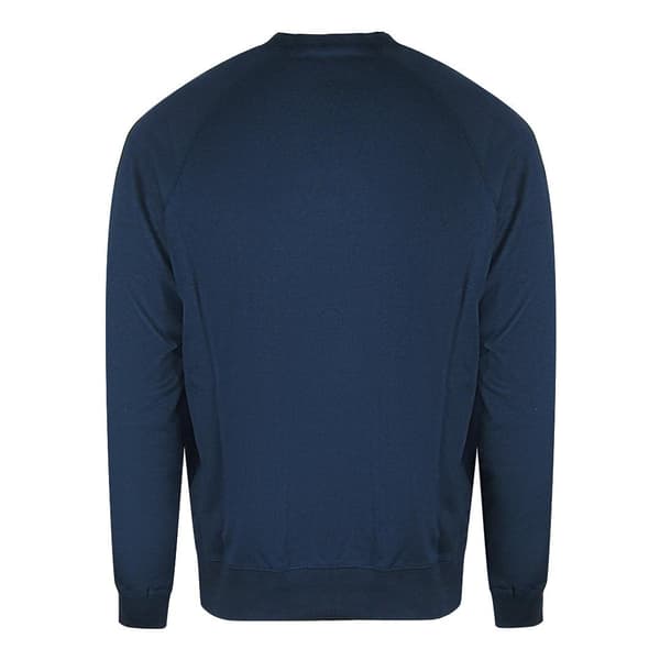Diesel Mens Total Eclipse Distressed Logo Raglan Sweatshirt
