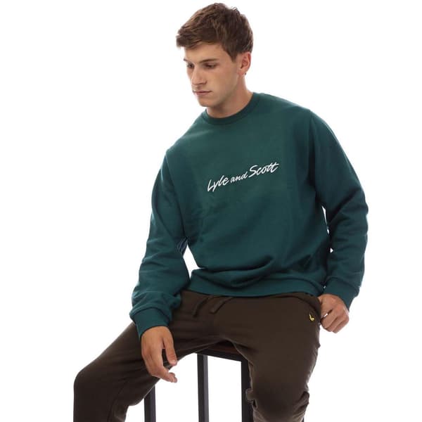 Lyle & Scott Herrtröja med skrift