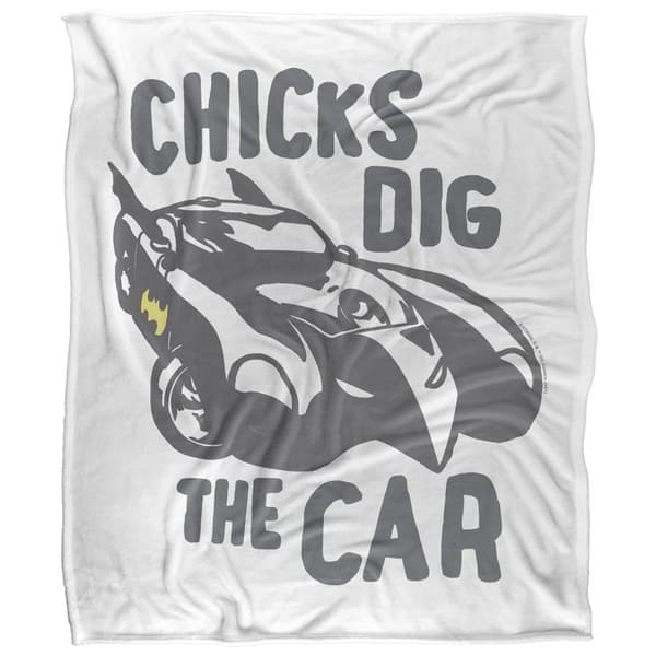Batman Chicks Dig The Car -viltti