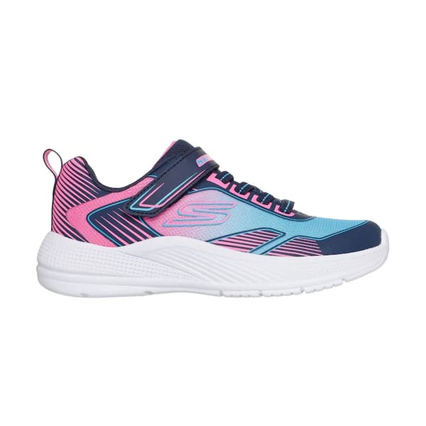 Skechers Girls Microspec Logo Mesh Trainers