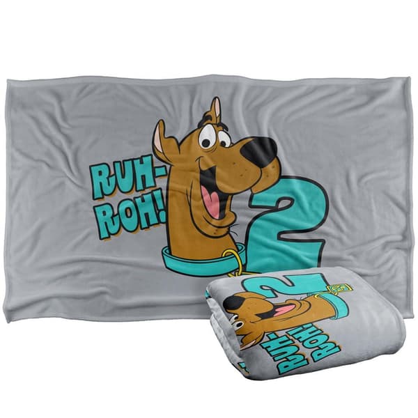 Scooby Doo Ruh Roh! I´m 2 Soft Touch Blanket