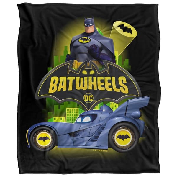 Batwheels The Bat And His Wheels Soft Touch Blanket