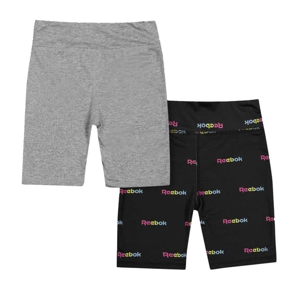 Reebok Slim Shorts för flickor (2-pack)