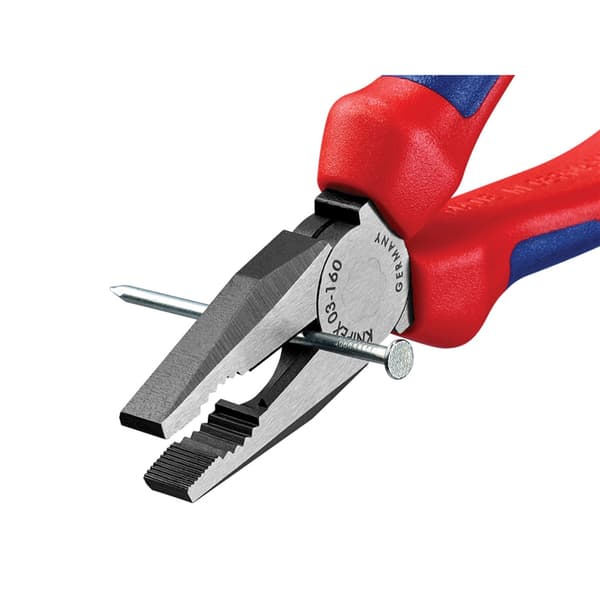 Knipex 03 02 Series Combination Pliers, Multi-component Grip