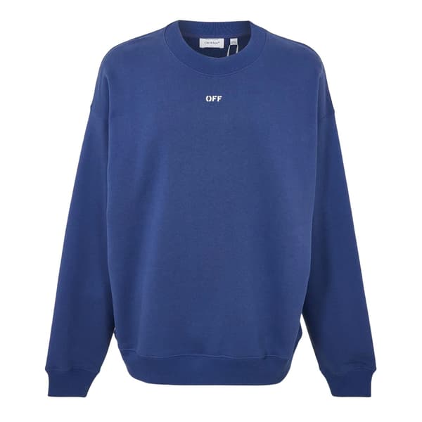 Off White Mens Crew Neck Sweatshirt