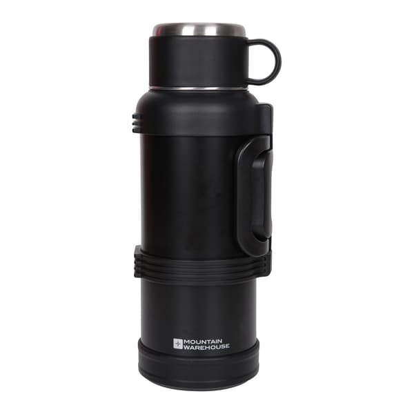 Mountain Warehouse Camping Flask & Cup Set