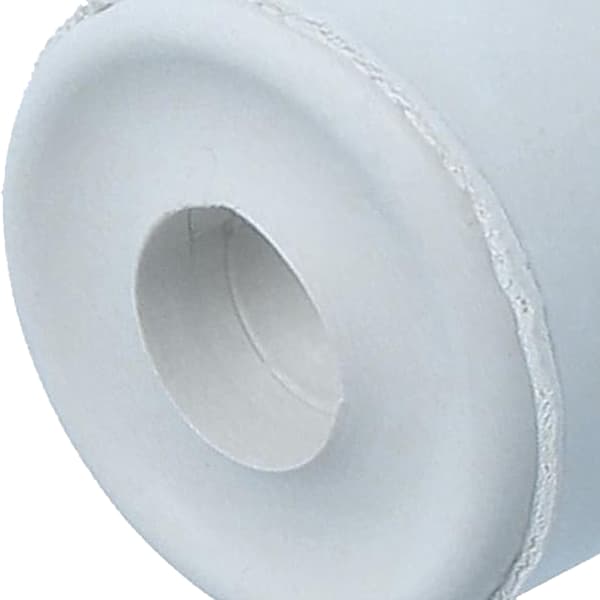 Small White Rubber Door Stops 25mm / 1''