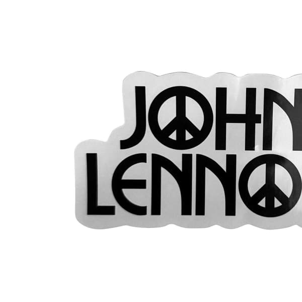 John Lennon Logo Peace Sticker