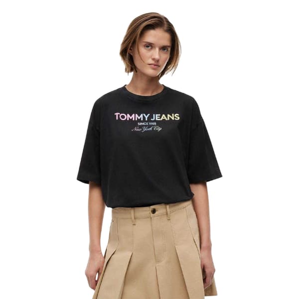 Tommy Jeans Dam Gradient Logo Oversized T-shirt