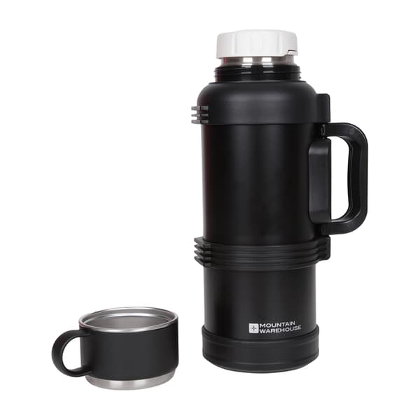 Mountain Warehouse Camping Flask & Cup Set