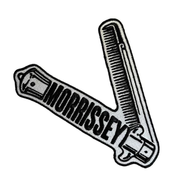 Morrissey Woven Comb Iron On Patch