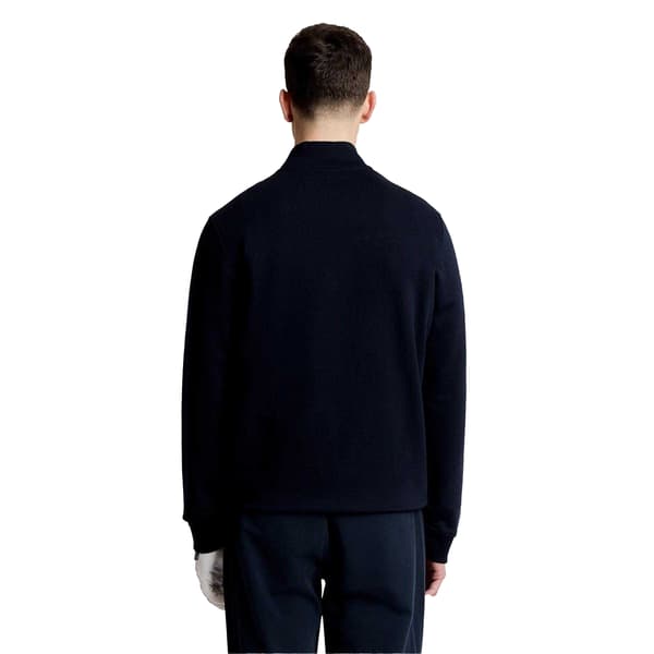 Lyle & Scott Mens Embroidered Logo Half Zip Golf Midlayer