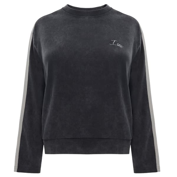 I Saw It First Sweatshirt med sidoränder för damer