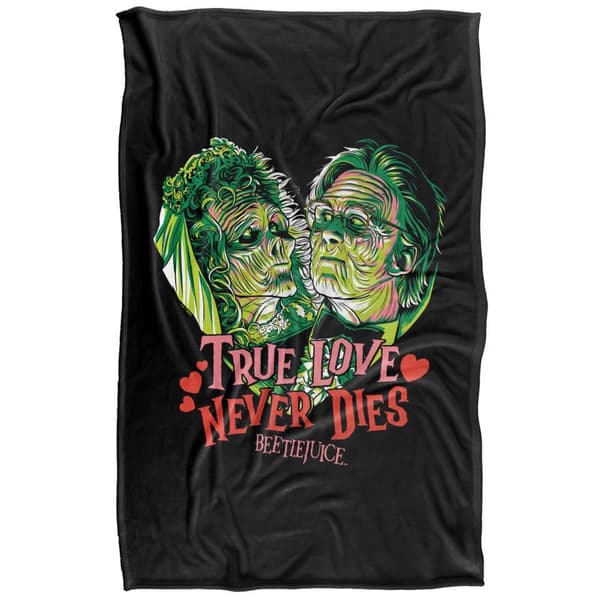 Beetlejuice True Love Never Dies Blanket
