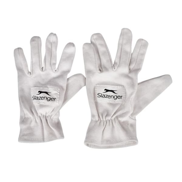 Slazenger Barn/Kids Bomullslogga Cricket Handskar