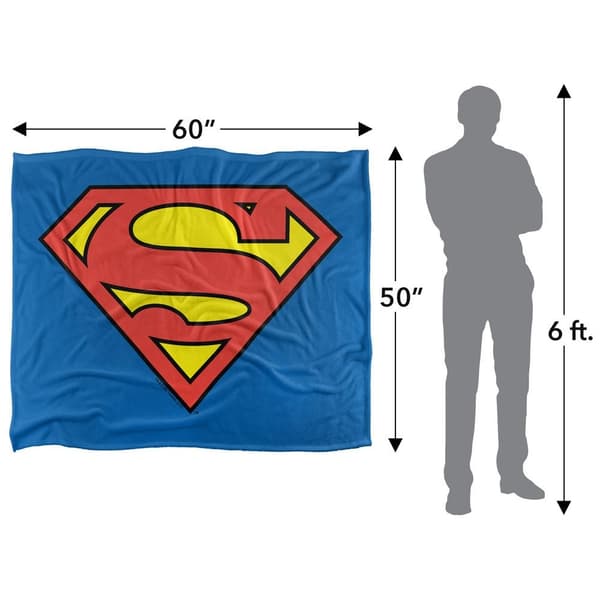 Superman Logo Blanket