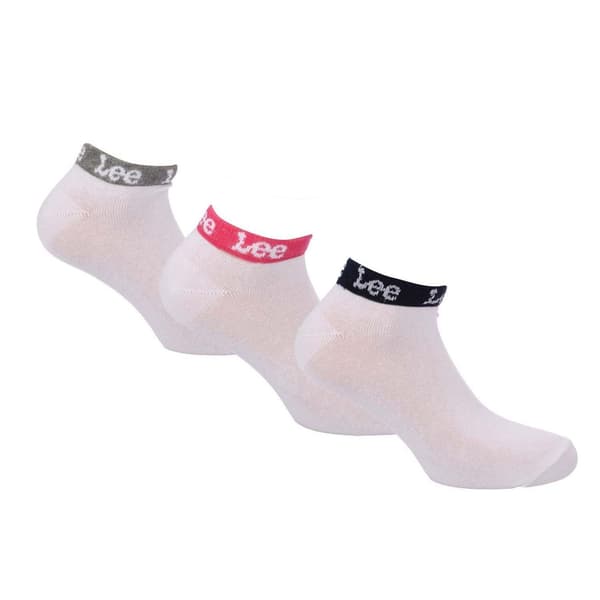 Lee Dam/Dam Bomullsstrumpor (3-pack)
