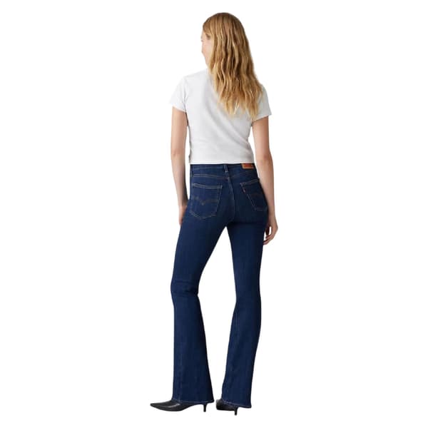 Levis Dam/Kvinnor Hög Midja Utsvängda Jeans