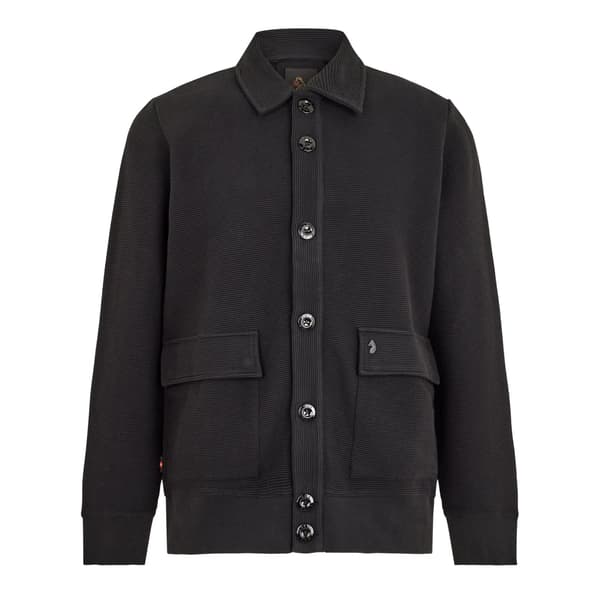 Luke Mens Cribbs Ribbstickad Kofta