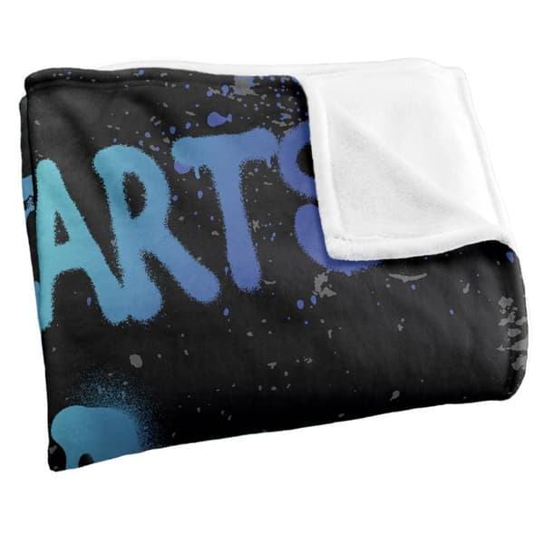 Harry Potter Hogwarts Spray Paint Blanket