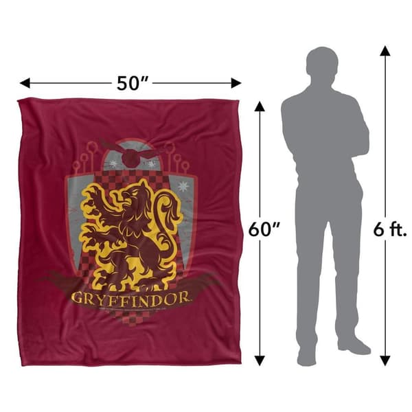 Harry Potter Gryffindor Crest Soft Touch Blanket