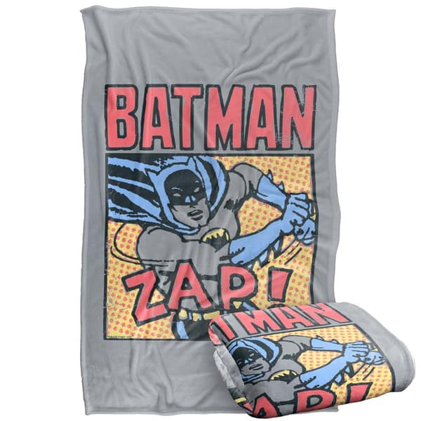 Batman Zap Soft Touch Blanket