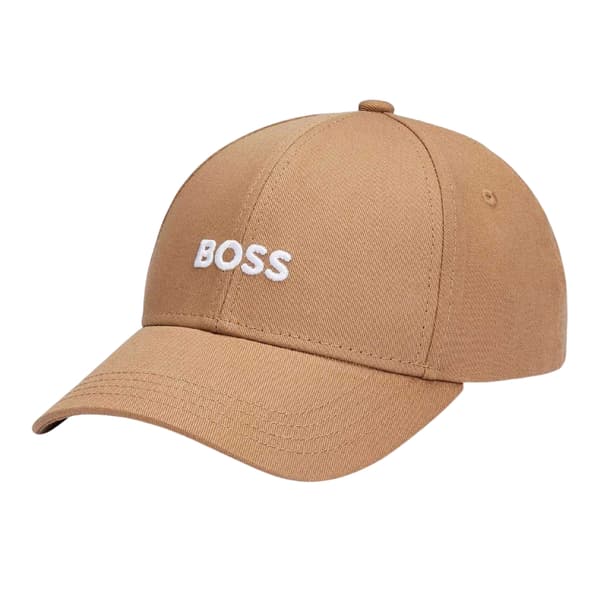 Boss Broderad Logotyp Basebollkeps i Bomull